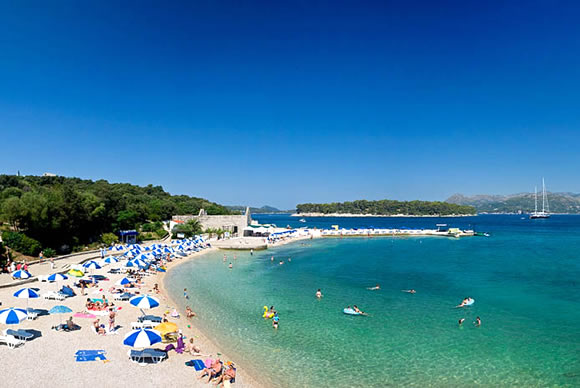 Kiesstrand Copacabana