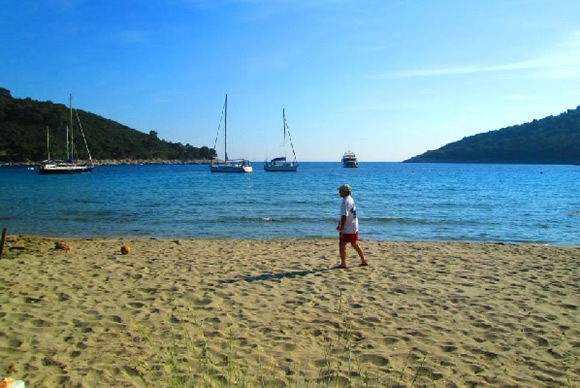 Sandstrand Saplunara auf der Insel Mljet