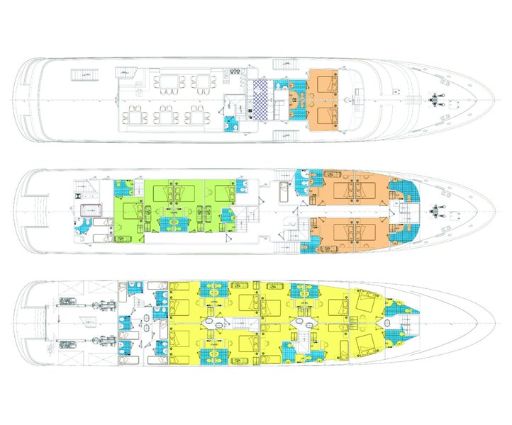 IL Mare Deckplan