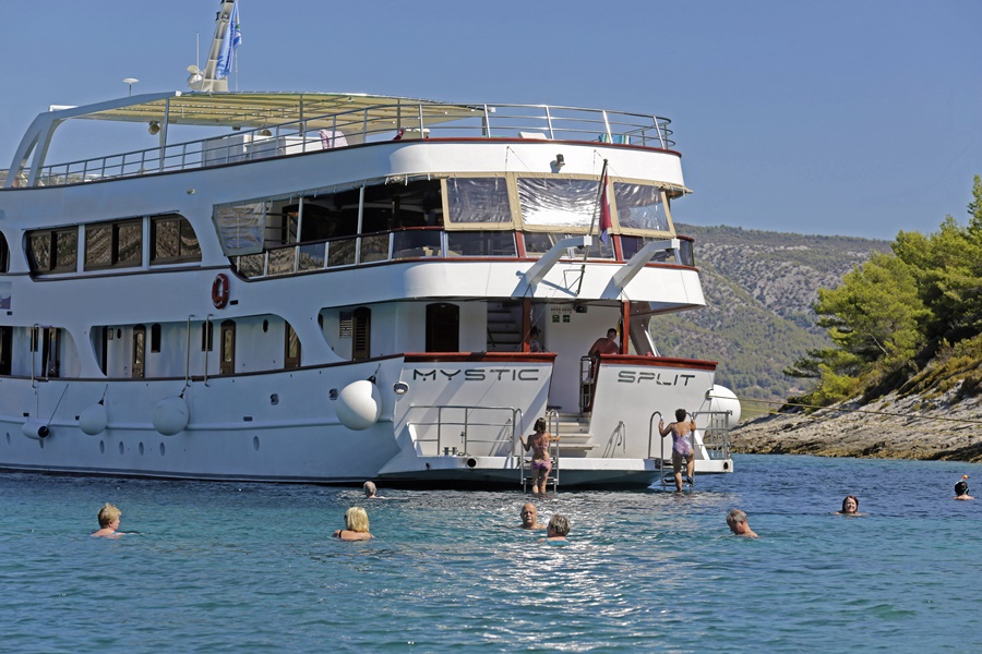 Baderoute T3 Inselhüpfen Kreuzfahrt ab Trogir mit MY Mystic****