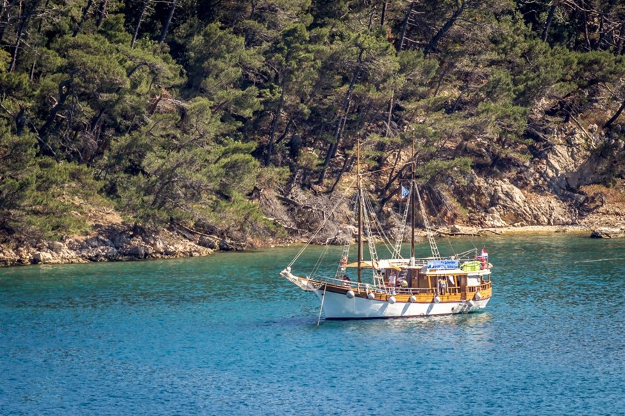 Blauereise Baderoute T3 Inselhüpfen Kreuzfahrt mit NoName Comfort Plus Schiff***